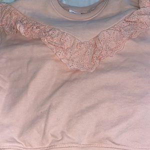 Toddler ruffle sweater